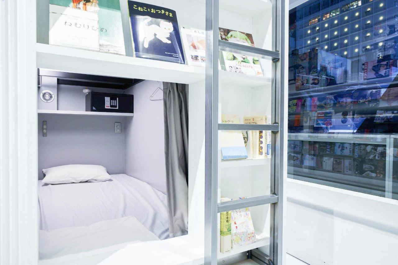 Book And Bed Tokyo Shinsaibashi Hostel Osaka Exterior foto